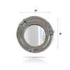 MR 4860 - VC - 9" Round Mirror Porthole Aluminum 